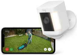 Ring Spotlight Cam Plus Battery Outdoor Camera - White
