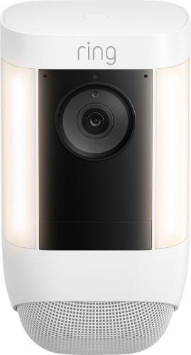 Ring  Spotlight Cam Pro Outdoor Surveillance Camera  - White - Premium