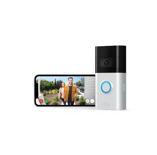 Ring Video Doorbell 3 Plus - Satin Nickel