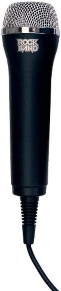 Rock Band  Microphone for Wii/Xbox 360/PS3 - Black - Excellent