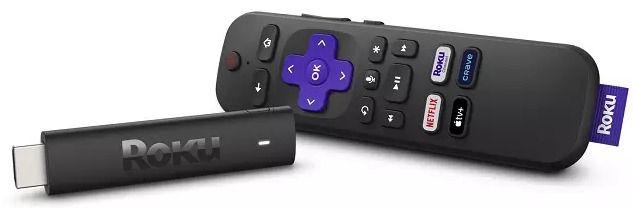 Roku  3820CA Streaming Stick 4K - Black - Excellent