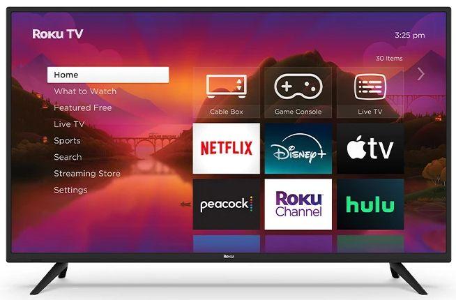 Roku  Select Series Full HD Smart Roku TV - Black - 40 Inch - Acceptable