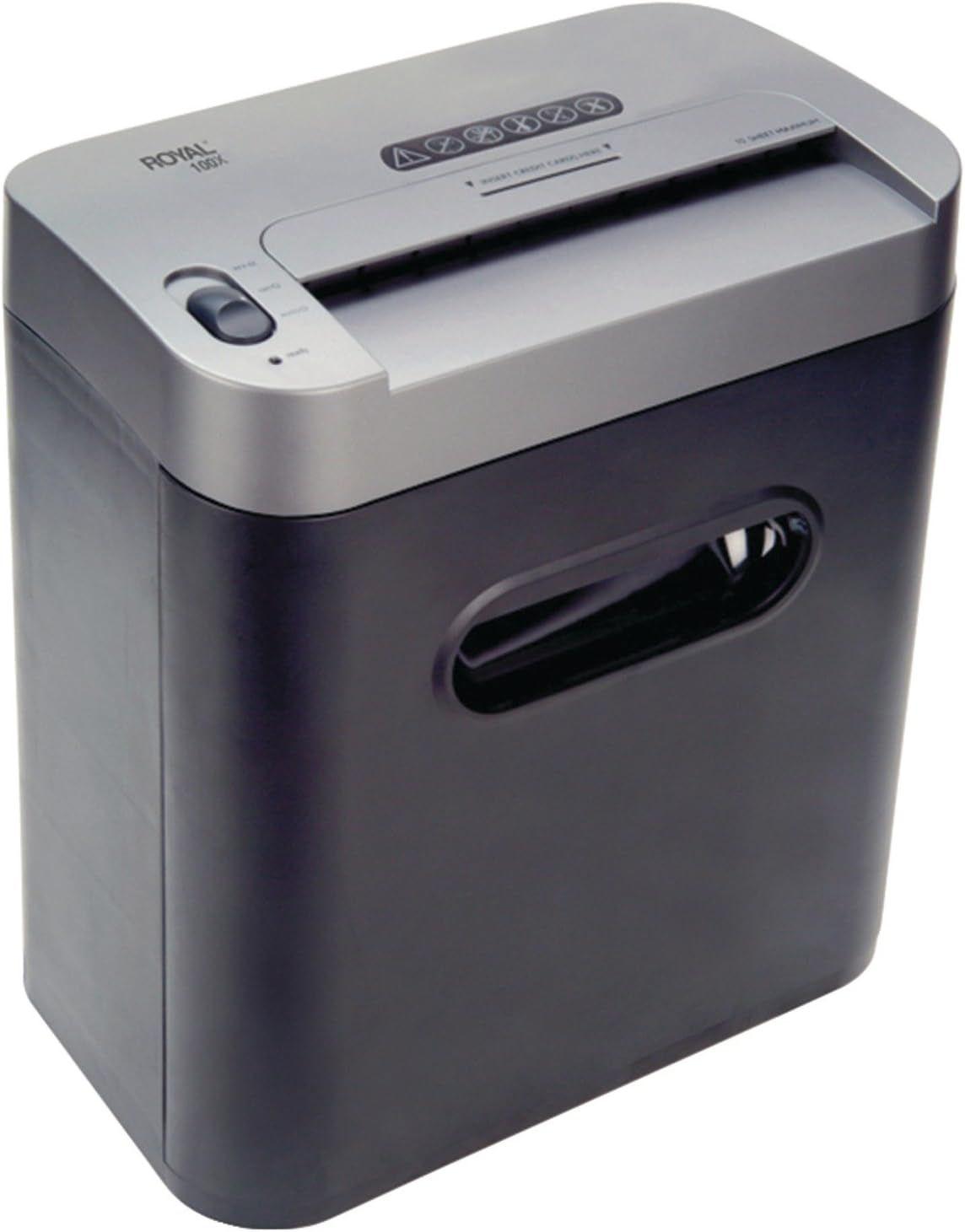 Royal  29171y 100x 10-Sheet Crosscut Shredder - Black - Excellent