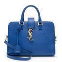 Saint Laurent Calfskin Monogram Baby Cabas Tote