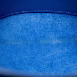 Saint Laurent Calfskin Monogram Baby Cabas Tote - Calfskin - Blue