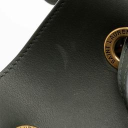 Saint Laurent Calfskin Paris VII Medium Hobo - Calfskin - Green