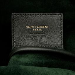 Saint Laurent Calfskin Paris VII Medium Hobo - Calfskin - Green