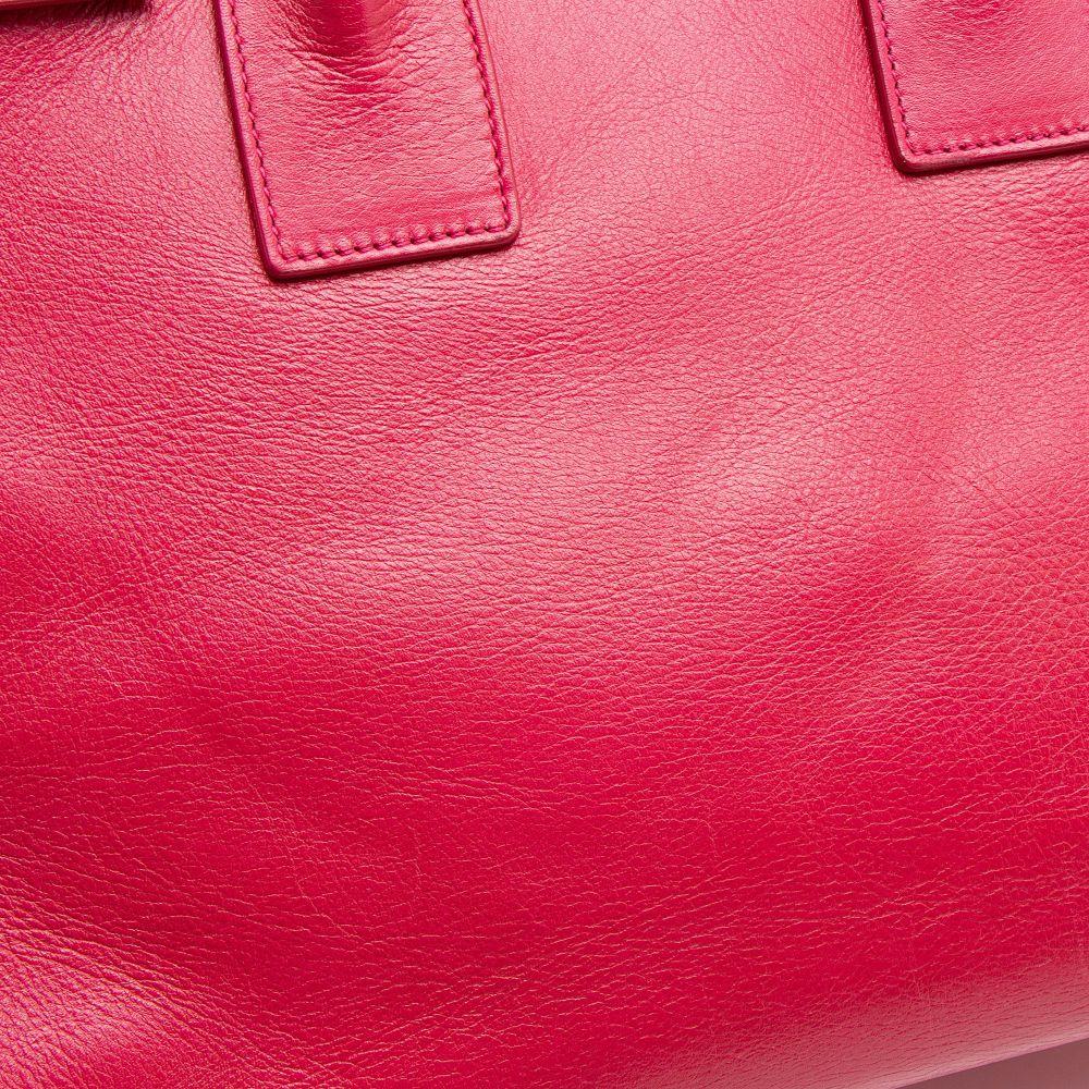 Saint Laurent Calfskin Sac De Jour Small Tote