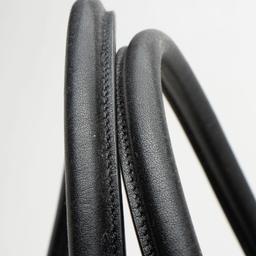 Saint Laurent Canvas Calfskin Rive Gauche Maxi Tote - Canvas - Beige/Black