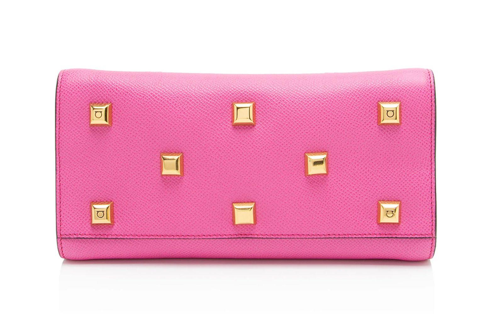 Salvatore Ferragamo Calfskin Studio Small Tote - Calfskin - Pink