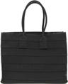 Salvatore Ferragamo Canvas Tote Bag - Canvas - Black