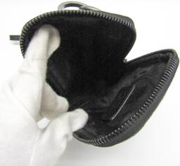 Salvatore Ferragamo Leather Pouch - Leather - Black