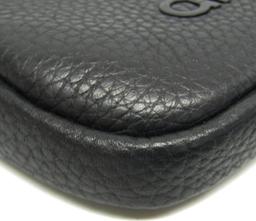 Salvatore Ferragamo Leather Pouch - Leather - Black