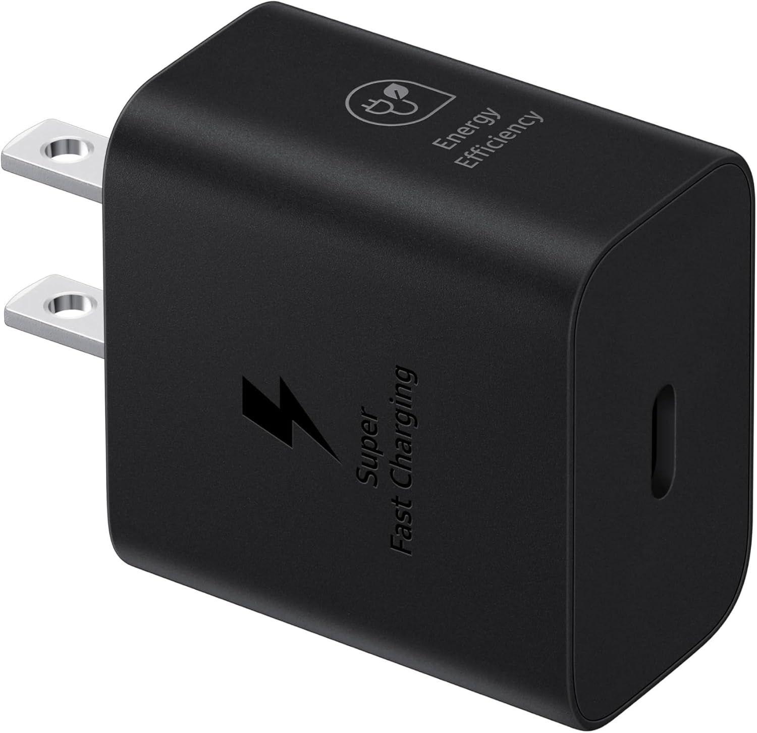 Samsung  25W Power Adapter - Black - Acceptable