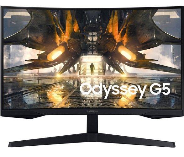 Samsung  27" Odyssey G55A Gaming QHD LED Monitor - Black - Excellent