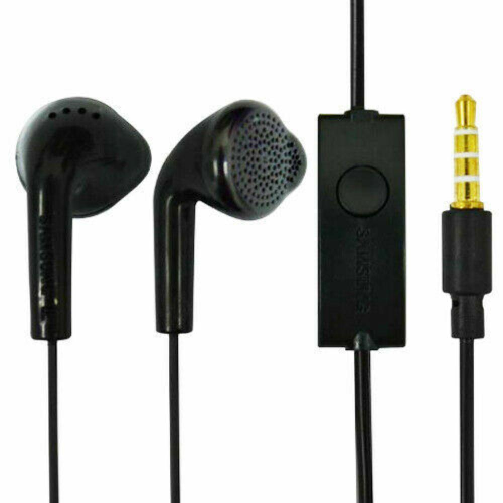 Samsung 3.5mm Stereo EarBud Headset with Mic - Black