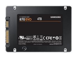 Samsung 870 EVO SATA 2.5" Interval SSD - Black (4TB)