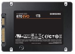 Samsung 870 EVO SATA III 2.5" Internal SSD - Black (1TB)