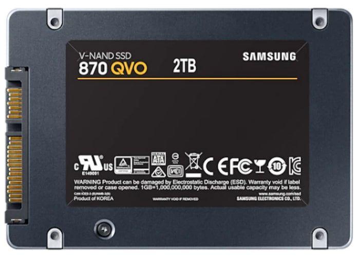 Samsung 870 QVO SATA III 2.5" Internal SSD - 4TB - Black