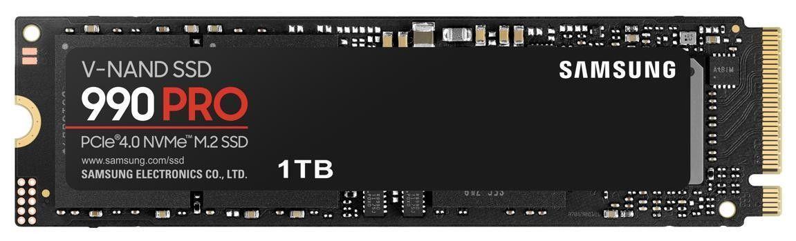 Samsung  990 PRO PCIe 4.0 NVMe Internal SSD - Black (1TB) - Excellent