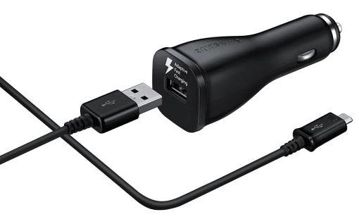 Samsung  Adaptive Fast Charging Vehicle Charger - Black - Brand New