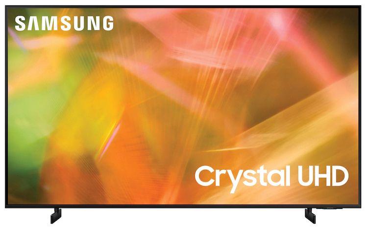Samsung  AU800D Crystal UHD 4K Smart TV - Black - 55 Inch - Brand New