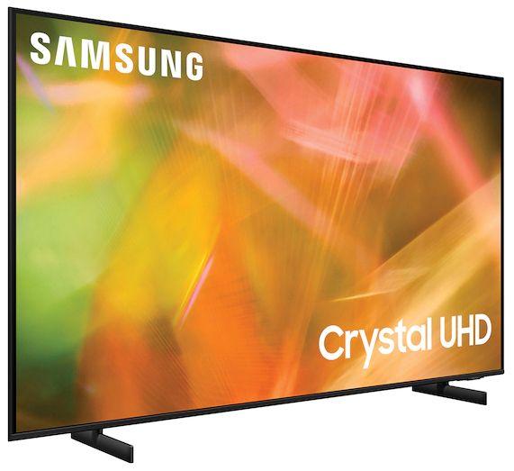 Samsung AU800D Crystal UHD 4K Smart TV - Black - 55 Inch