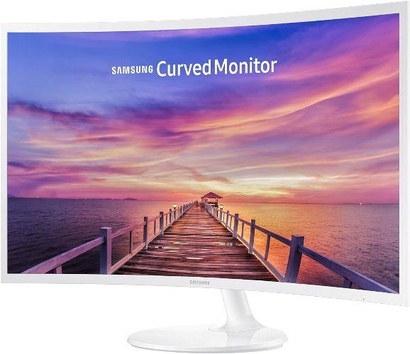 Samsung CF391 Curved LED Monitor - White - 27 Inch