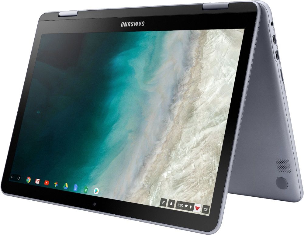 Samsung Chromebook Plus V2 (2-In-1) Laptop 12.2" - Stealth Silver - Intel Celeron 3965Y 1.50GHz - 4GB RAM - 32GB