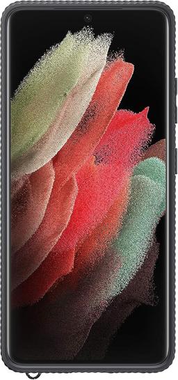 Samsung Clear Protective Cover for Galaxy S21 Ultra - Black