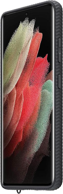 Samsung Clear Protective Cover for Galaxy S21 Ultra - Black