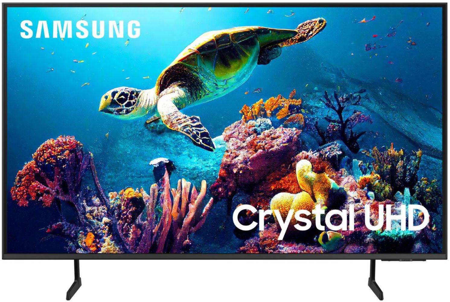 Samsung  DU7200D Crystal UHD Series 4K Smart TV - Titan Gray - 55 Inch - Acceptable