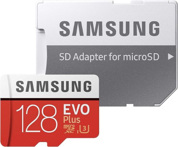 Samsung Evo Plus MicroSDXC with SD Adapter - 64GB - Red