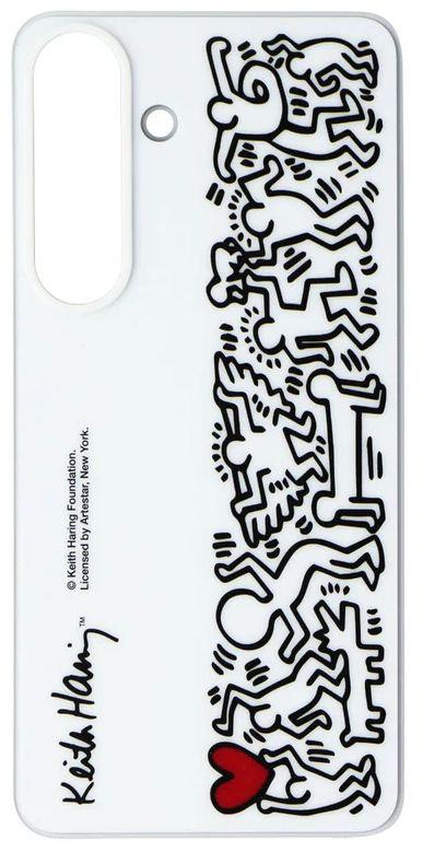 Samsung Flipsuit Phone Case for Galaxy S25 - White/Keith Haring