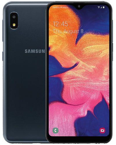 Samsung Galaxy A10e - 32GB - Black - 2GB RAM - Fully Unlocked - Acceptable