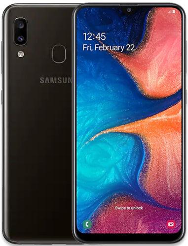 Galaxy A20 32GB Unlocked in Black in Good condition