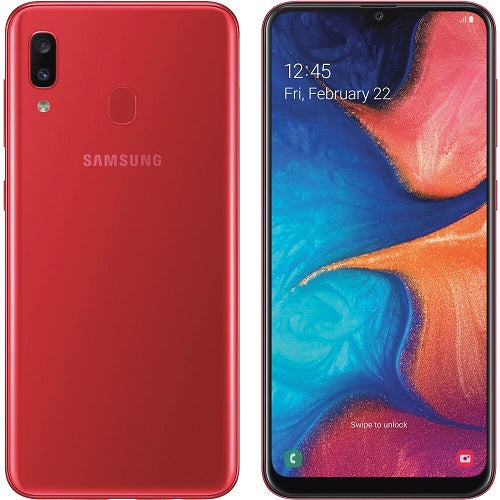 Galaxy A20 - 32GB - Single Sim - Red - AT&T