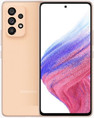 Galaxy A53 (5G) - 128GB - 4GB RAM - 1 Physical SIM - Peach - Unlocked