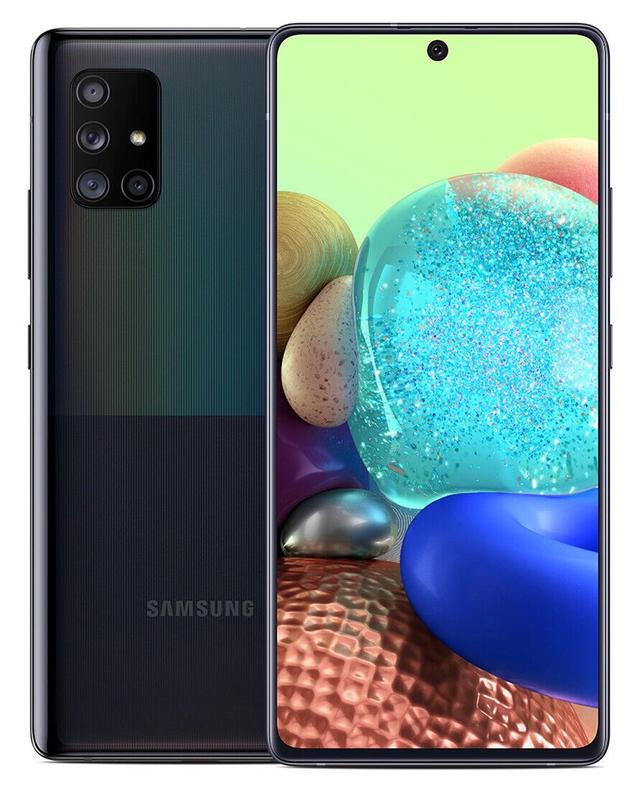 Samsung Galaxy A71 (5G) 128GB for AT&T in Prism Cube Black in Good condition