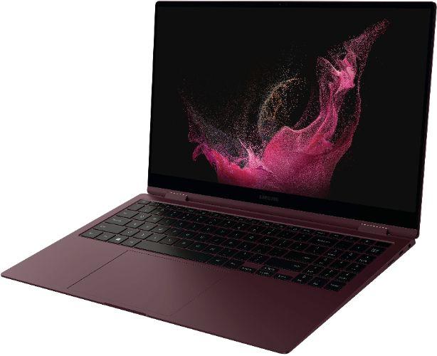 Samsung Galaxy Book2 Pro 360 2-In-1 Laptop - Burgundy - Intel Core i7-1260P 2.1GHz - 16GB RAM - 1TB
