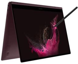 Samsung Galaxy Book2 Pro 360 2-In-1 Laptop - Burgundy - Intel Core i7-1260P 2.1GHz - 16GB RAM - 1TB
