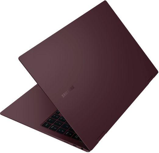Samsung Galaxy Book2 Pro 360 2-In-1 Laptop - Burgundy - Intel Core i7-1260P 2.1GHz - 16GB RAM - 1TB