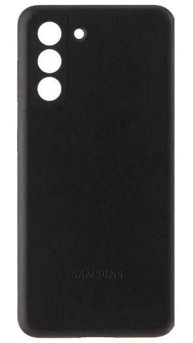 Samsung  Leather Cover for Galaxy S21 5G - Black - Acceptable