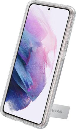 Samsung Rugged Clear Standing Phone Cover for Galaxy S21+ - Clear