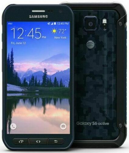 Galaxy S6 Active 32GB for T-Mobile in Camo Blue in Excellent condition
