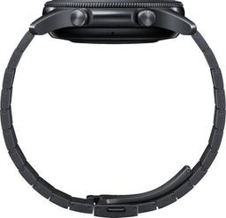 Samsung Galaxy Watch3 (Bluetooth) - 4GB - 45mm - Mystic Black Titanium Case with Black Titanium Titanium Strap