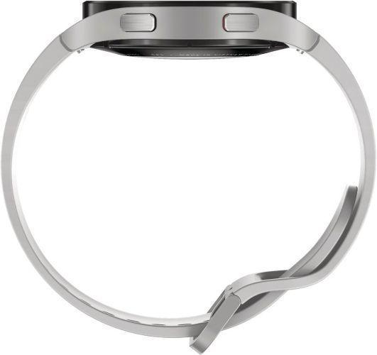 Samsung Galaxy Watch4 (Bluetooth) - 16GB - 40mm - Silver Aluminum Case with Silver Fluoroelastomer Sport Band