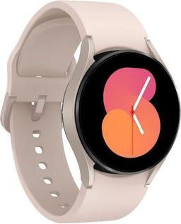 Samsung Galaxy Watch5 (Bluetooth + LTE) - 16GB - 40mm - Pink Gold Aluminum Case with Pink Fluoroelastomer Sport Band