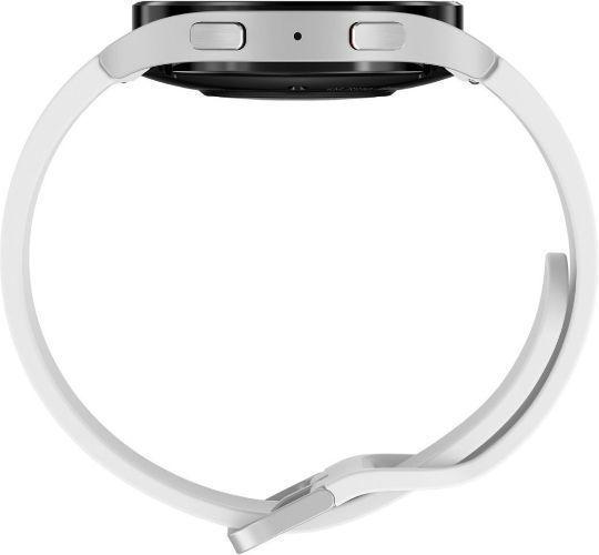 Samsung Galaxy Watch5 (Bluetooth) - 16GB - 40mm - Silver Aluminum Case with White Fluoroelastomer Sport Band
