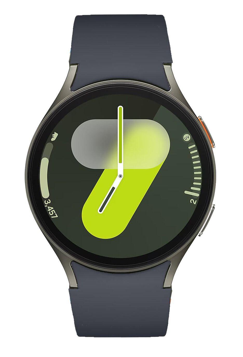 Galaxy Watch7 (Bluetooth + LTE) - 32GB - 44mm - Green Aluminum Case with Black Silicone Sport Band